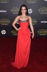 ANA DE LA REGUERA at Star Wars: Episode VII – The Force Awakens Premiere in Hollywood 12/14/2015