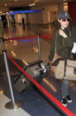 ANNA KENDRICK at Los Angeles International Airport 12/08/2015