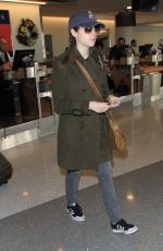 ANNA KENDRICK at Los Angeles International Airport 12/08/2015