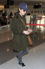 ANNA KENDRICK at Los Angeles International Airport 12/08/2015