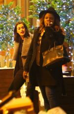 ANNE HATHAWAY Night Out in New York 12/16/2015