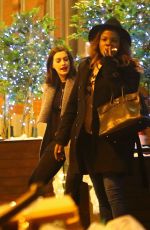 ANNE HATHAWAY Night Out in New York 12/16/2015