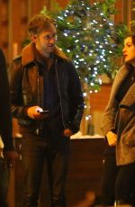 ANNE HATHAWAY Night Out in New York 12/16/2015