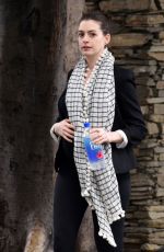 ANNE HATHAWAY Out and About in Los Angeles 12/22/2015