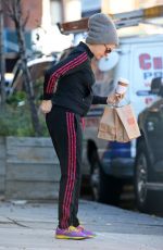 ANNE HATHAWAY Out and About in New York 12/16/2015