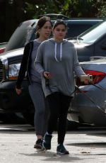 ARIEL WINTER Walks Her Dogs Out in Los Angeles 12/24/2015