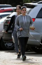 ARIEL WINTER Walks Her Dogs Out in Los Angeles 12/24/2015
