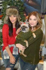 ASHLEY BENSON and SHAY MITCHELL Shopping at American Eagle Outfitters in Hollywood 12/08/2015