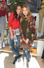 ASHLEY BENSON and SHAY MITCHELL Shopping at American Eagle Outfitters in Hollywood 12/08/2015