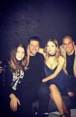 ASHLEY BENSON at Her 26th Birthday Party at Blind Dragon  in West Hollywood  12/18/2015