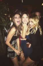 ASHLEY BENSON at Her 26th Birthday Party at Blind Dragon  in West Hollywood  12/18/2015