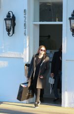 ASHLEY BENSON Out Shopping in Los Angeles 12/14/2015