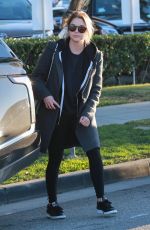 ASHLEY BENSON Out Shopping in Los Angeles 12/14/2015