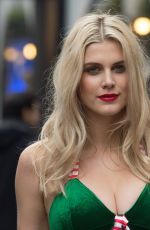 ASHLEY JAMES  -Peta Anti-fur Campaign in London 12/14/2015