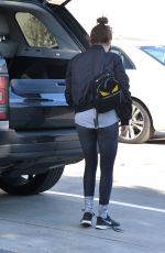 ASHLEY TISDALE Out in Los Angeles 12/29/2015