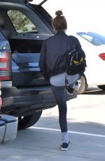 ASHLEY TISDALE Out in Los Angeles 12/29/2015