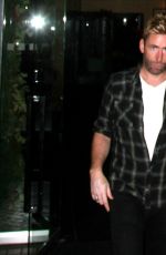 AVRIL LAVIGNE Leaves The Sunset Marquis in West Hollywood 12/12/2015