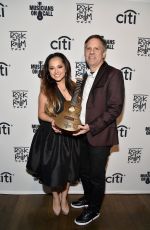 BECJY G at Musicians on Call Rock the Room Tour in West Hollywood 12/01/2015