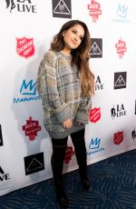 BECKY G at Rock the Red Kettle Concert in Los Angeles 12/05/2015