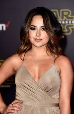 BECKY G at Star Wars: Episode VII – The Force Awakens Premiere in Hollywood 12/14/2015