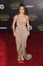 BECKY G at Star Wars: Episode VII – The Force Awakens Premiere in Hollywood 12/14/2015