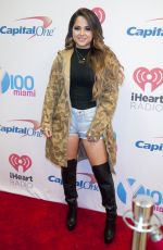 BECKY G at Y100’s Jingle Ball 2015 in Sunrise 12/18/2015