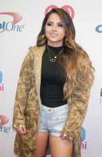 BECKY G at Y100’s Jingle Ball 2015 in Sunrise 12/18/2015