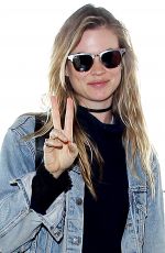 BEHATI PRINSLOO Arrives at LAX Airport in Los Angeles 12/05/2015
