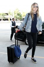 BEHATI PRINSLOO Arrives at LAX Airport in Los Angeles 12/05/2015