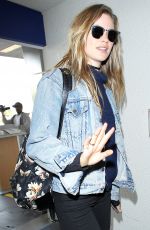BEHATI PRINSLOO Arrives at LAX Airport in Los Angeles 12/05/2015