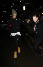 BELLA HADID Arrives at The Nice Guy in West Hollywood 12/22/2015