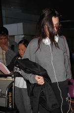 BELLA HADID at LAX Airport in Los Angeles 12/17/2015