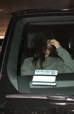 BELLA HADID at LAX Airport in Los Angeles 12/17/2015