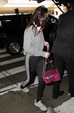 BELLA HADID at LAX Airport in Los Angeles 12/17/2015