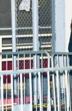 BELLA HADID at The Forum for the Weeknd Concert in Inglewood 12/09/2015