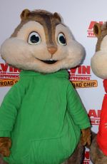 BELLA THORNE at Alvin and Chipmunks:  The Road Trip Screening in Los Angeles 12/12/2015