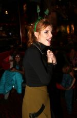 BELLA THORNE at Planet Hollywood Times Square in New York 12/15/2015