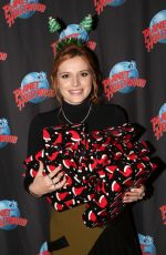 BELLA THORNE at Planet Hollywood Times Square in New York 12/15/2015
