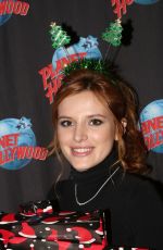 BELLA THORNE at Planet Hollywood Times Square in New York 12/15/2015