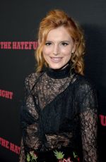 BELLA THORNE at The Hateful Eight Premiere in Los Angeles 12/07/2015