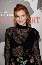 BELLA THORNE at The Hateful Eight Premiere in Los Angeles 12/07/2015