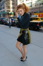 BELLA THORNE Out and About in New York 12/15/2015