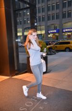 BELLA THORNE Out and About in New York 12/16/2015