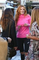 BELLA THORNE Out at The Grove in West Hollywood 12/23/2015