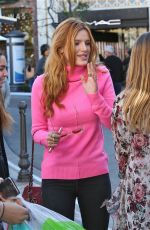 BELLA THORNE Out at The Grove in West Hollywood 12/23/2015