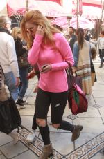 BELLA THORNE Out at The Grove in West Hollywood 12/23/2015