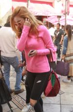 BELLA THORNE Out at The Grove in West Hollywood 12/23/2015