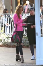 BELLA THORNE Out at The Grove in West Hollywood 12/23/2015