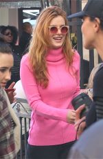 BELLA THORNE Out at The Grove in West Hollywood 12/23/2015