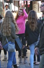 BELLA THORNE Out at The Grove in West Hollywood 12/23/2015